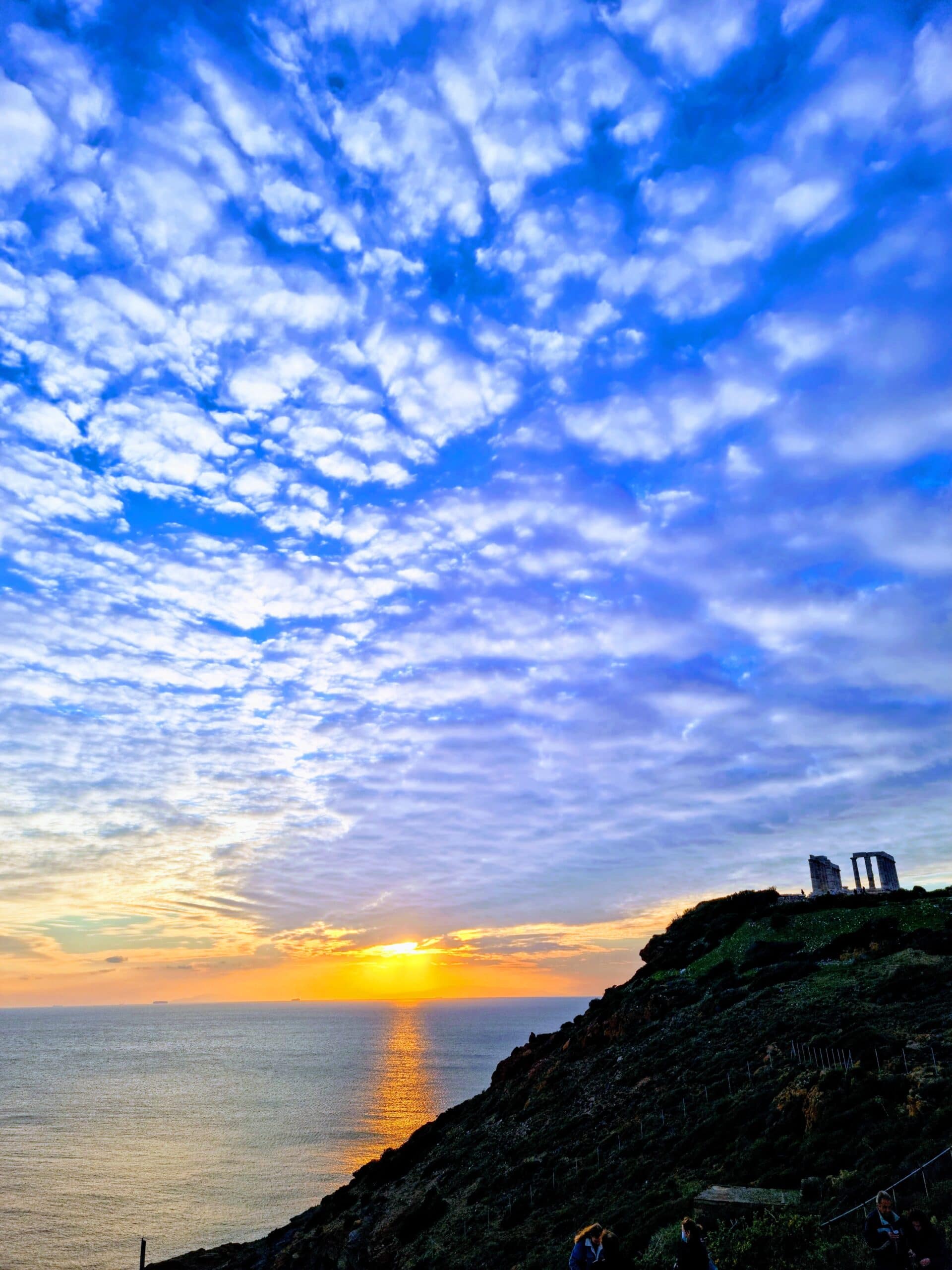 Cape Sounio sunset